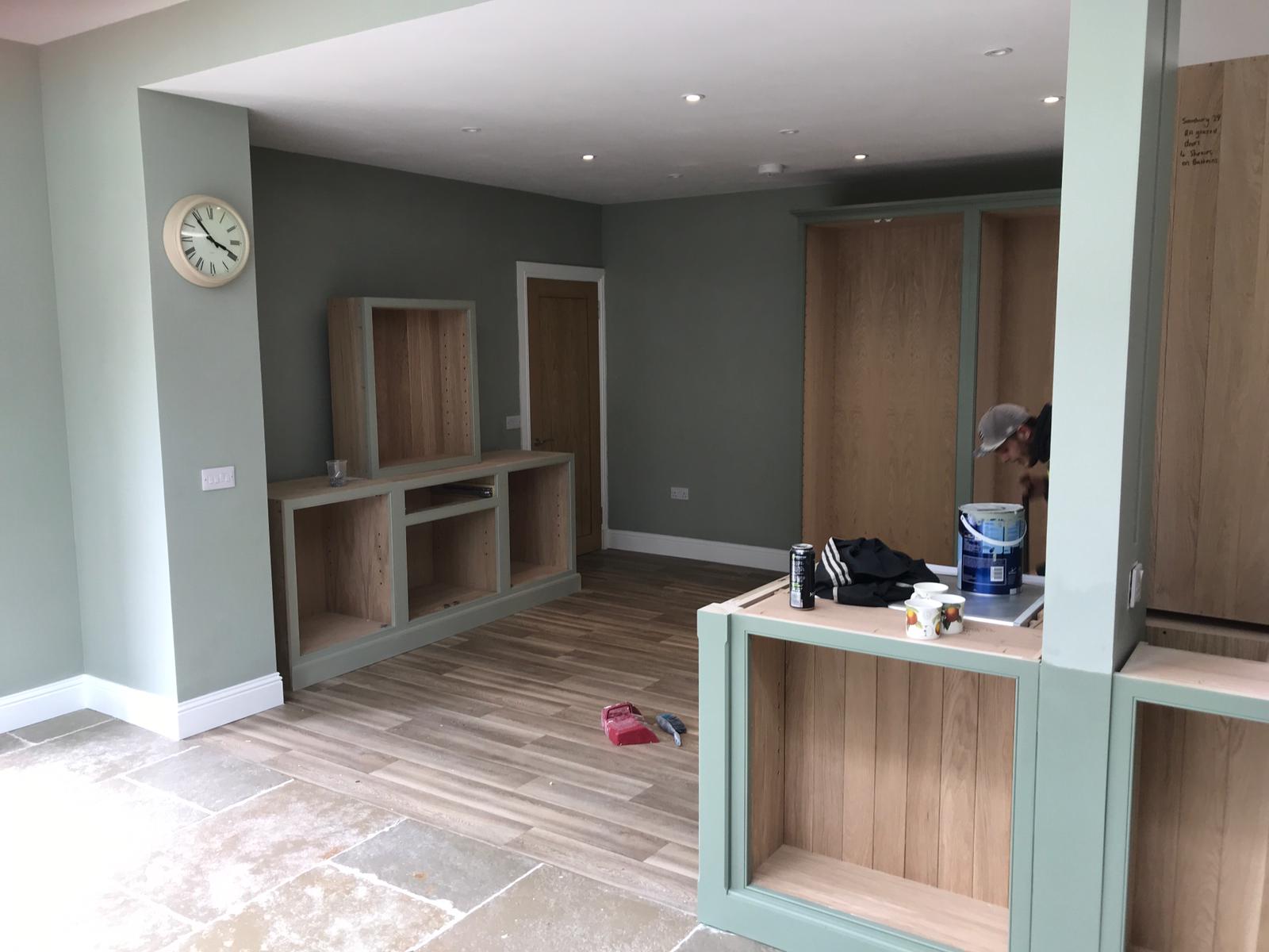 A1 Group - Kitchen spray painting – Cammo Gardens, Edinburgh
